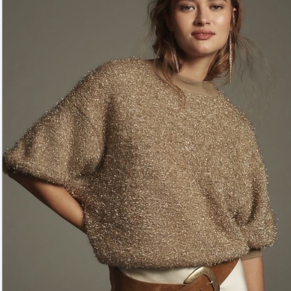 Maeve Sweaters - Maeve Violetta Tinsel Sweater